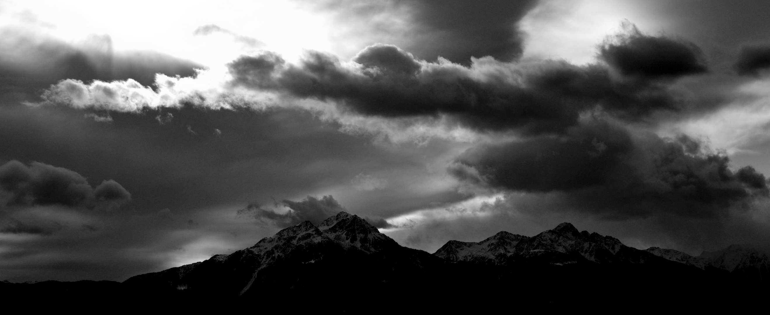 Wolken in Südtirol