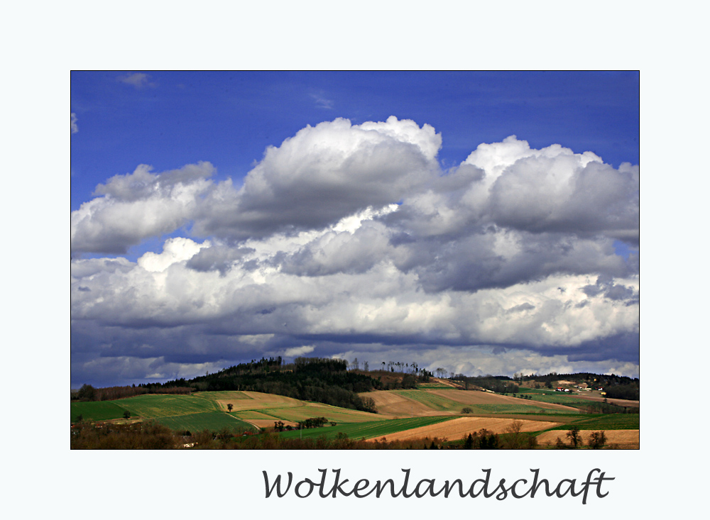 Wolken-Landschaft