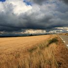 Wolken-Landschaftaufnahme