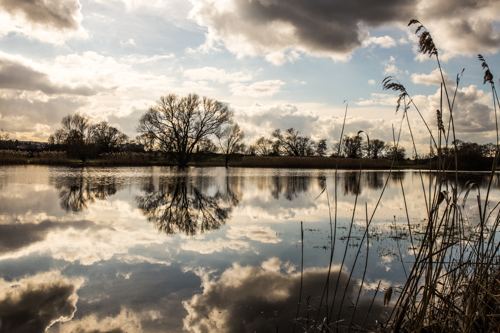 Wolken, Licht und Wasser