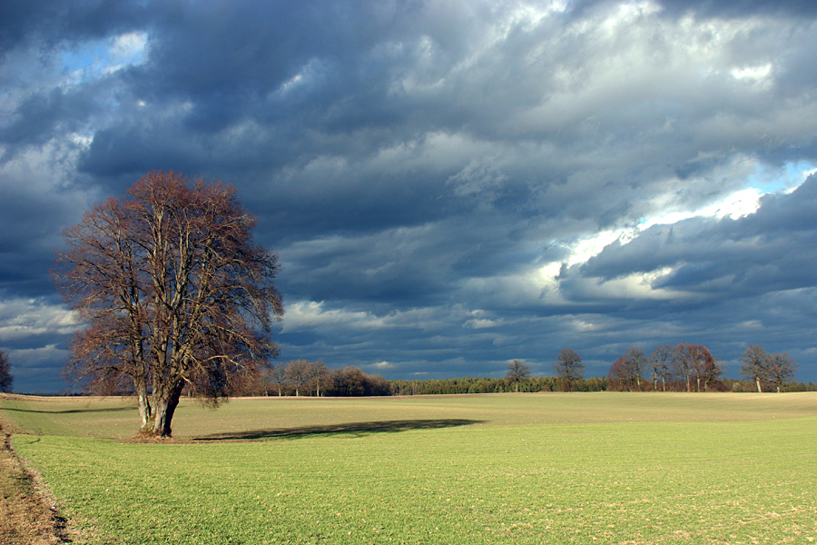 Wolken, Licht und Weite