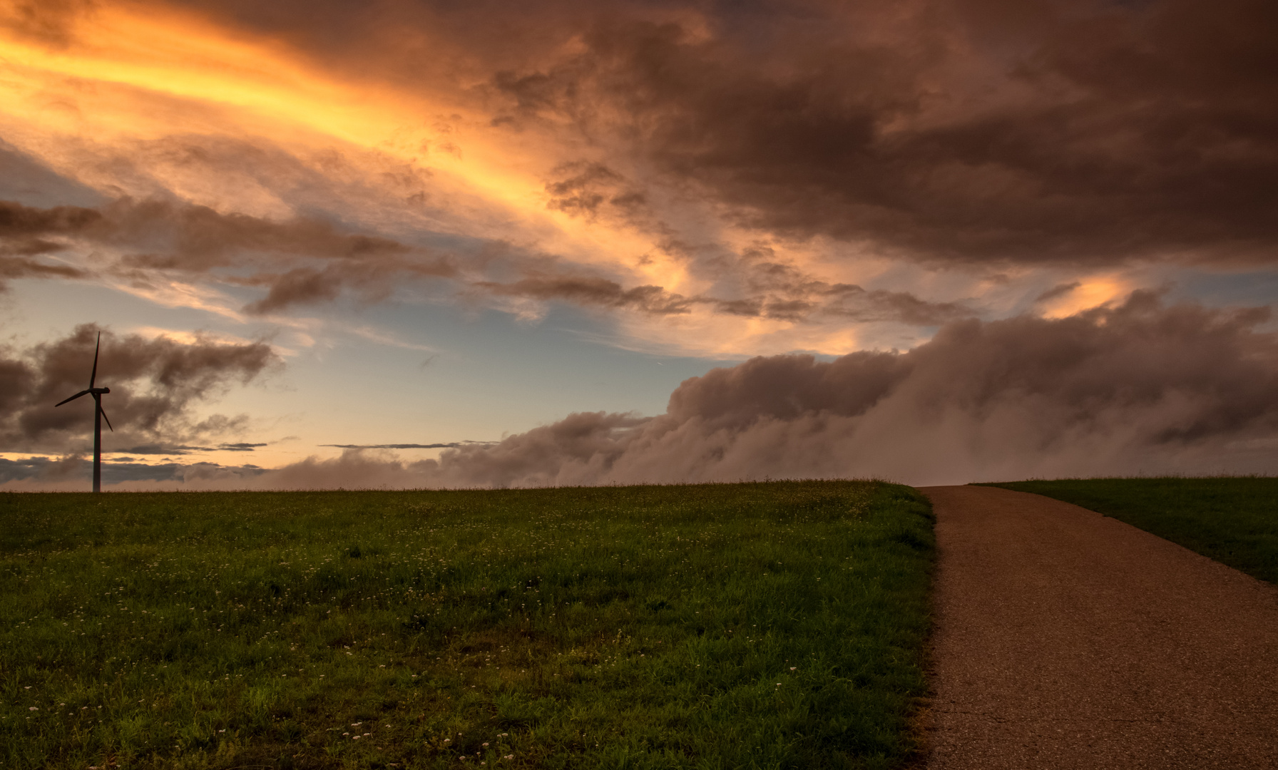 Wolken-Lichtstimmung