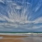 Wolken - Meer - Strand