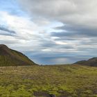 Wolken, Meer und Berge