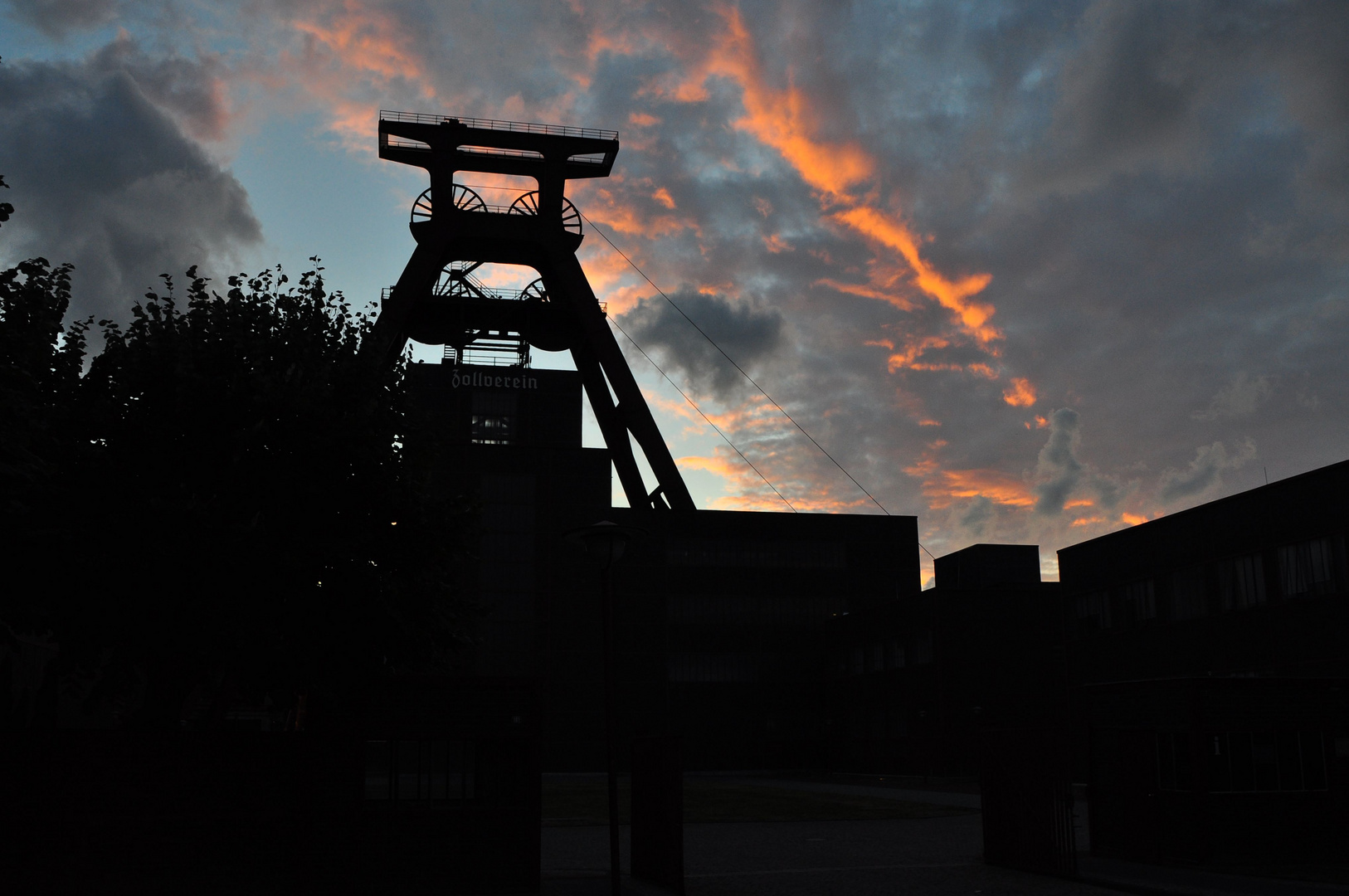 Wolken (mensch) auf Zollverein