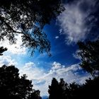 Wolken mit Blau