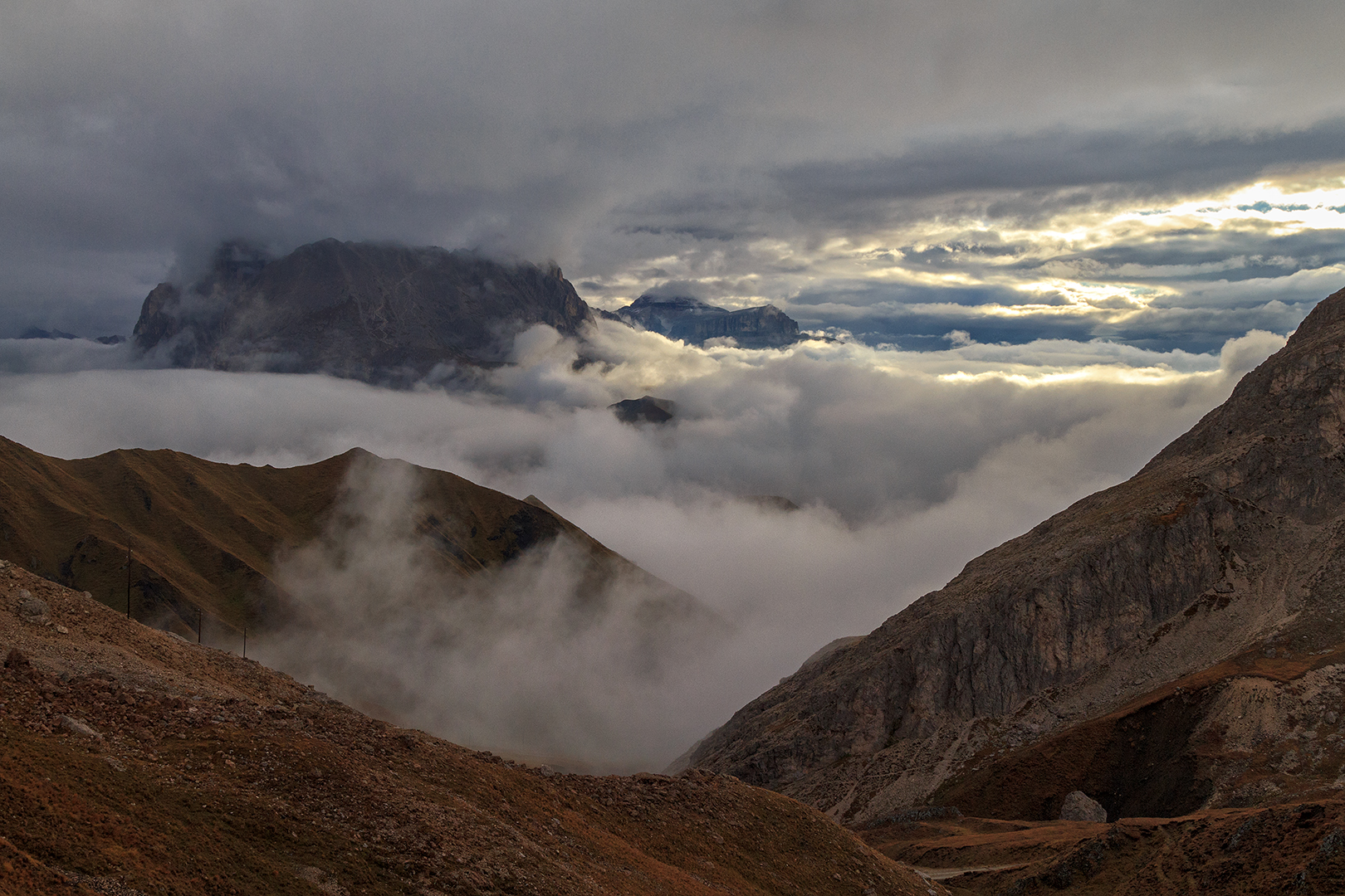 Wolken mit Hoffnung...