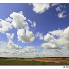 Wolken mit Landschaft bei Goseck