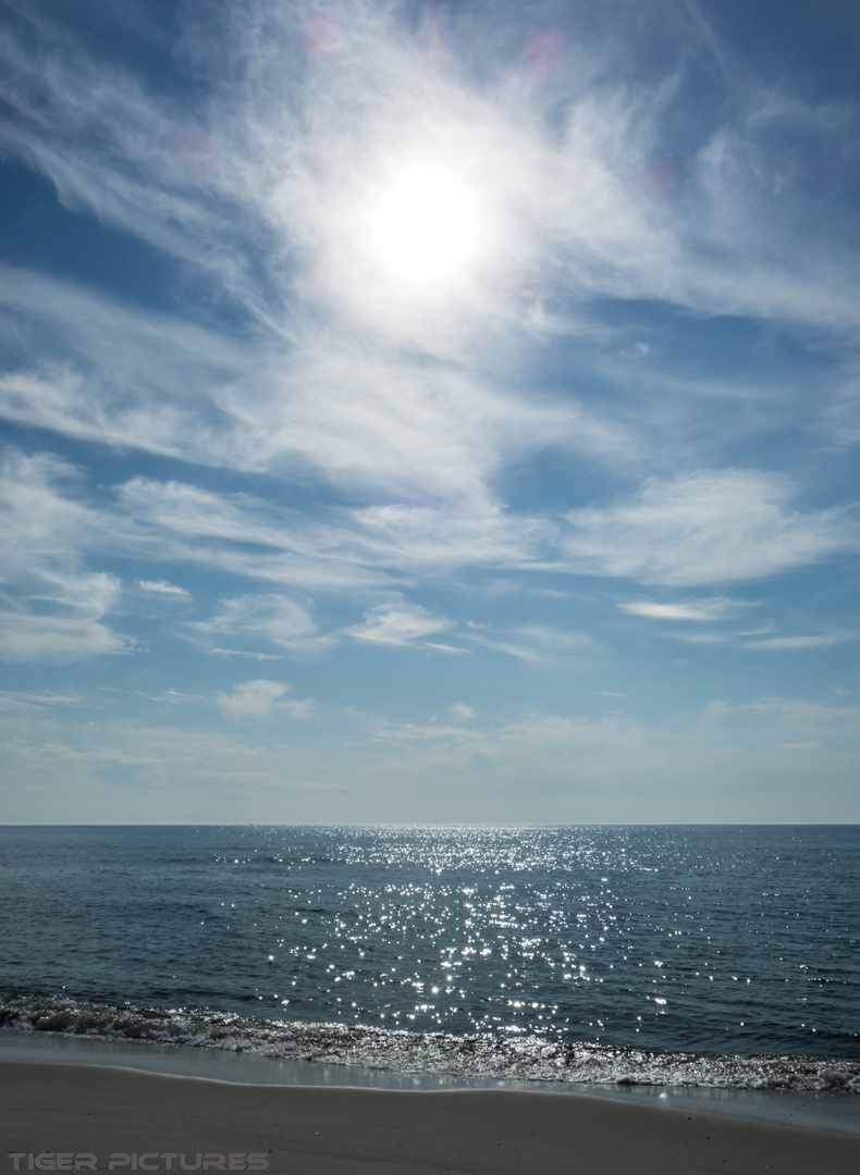 Wolken mit Sonne