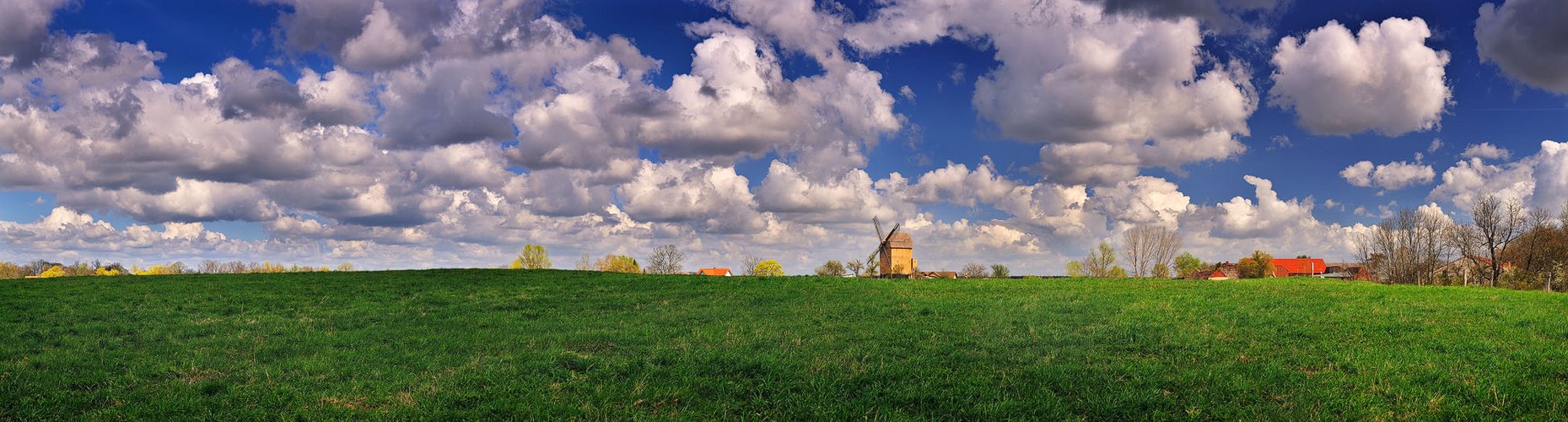 "Wolken - Mühle", Vehlefanz, nördlich von Berlin