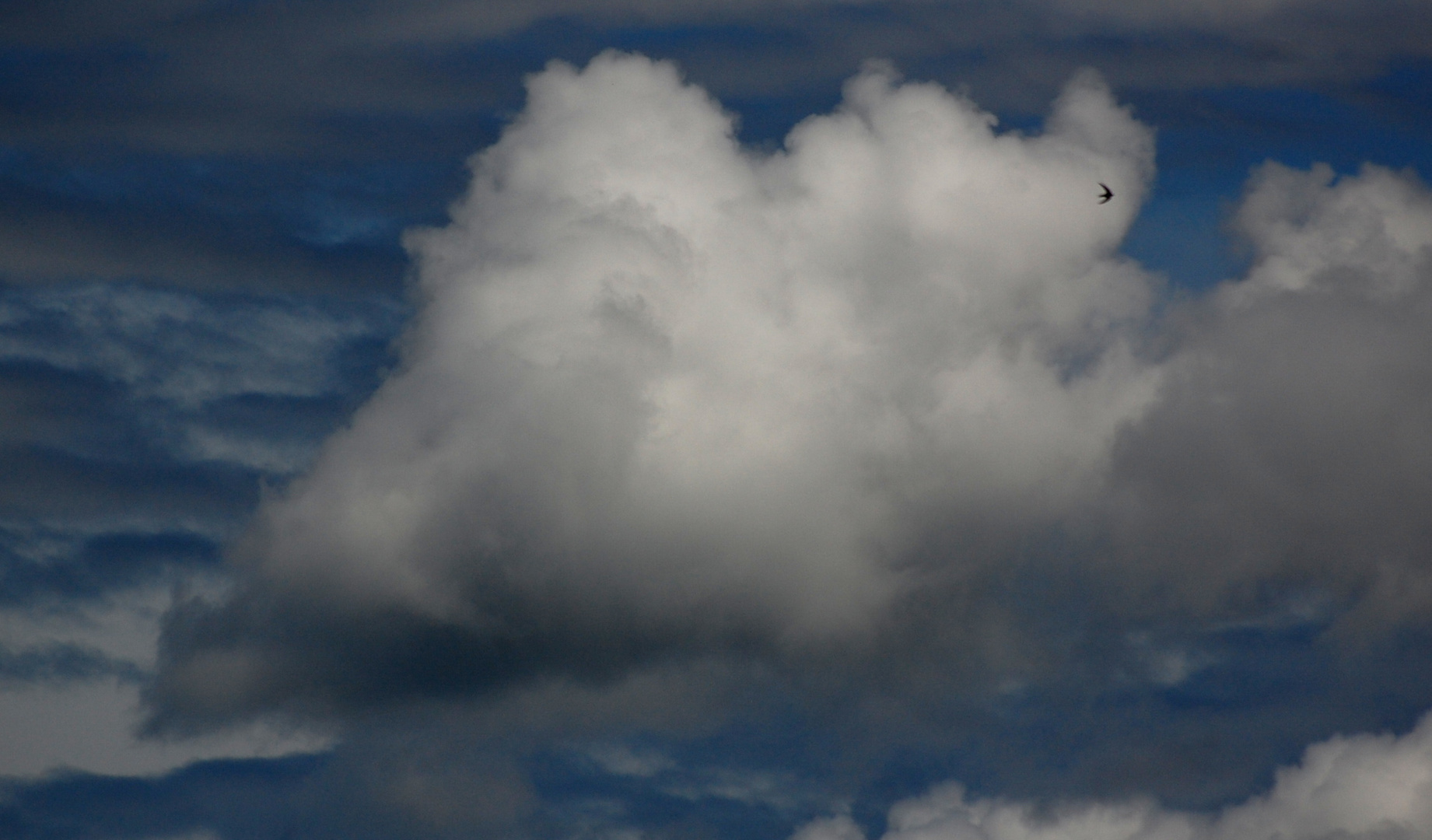 Wolken nach einem Gewitter