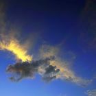 Wolken nach einem schönen Tag