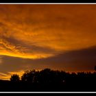 Wolken nach Gewitter