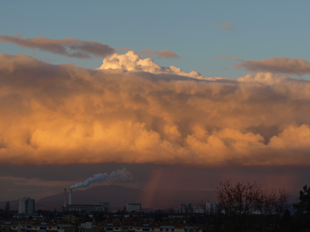 Wolken Naturschauspiel