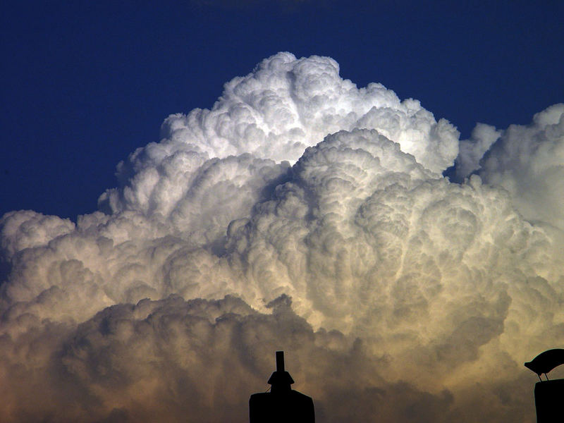 Wolken .... ob's wohl noch gewittert?