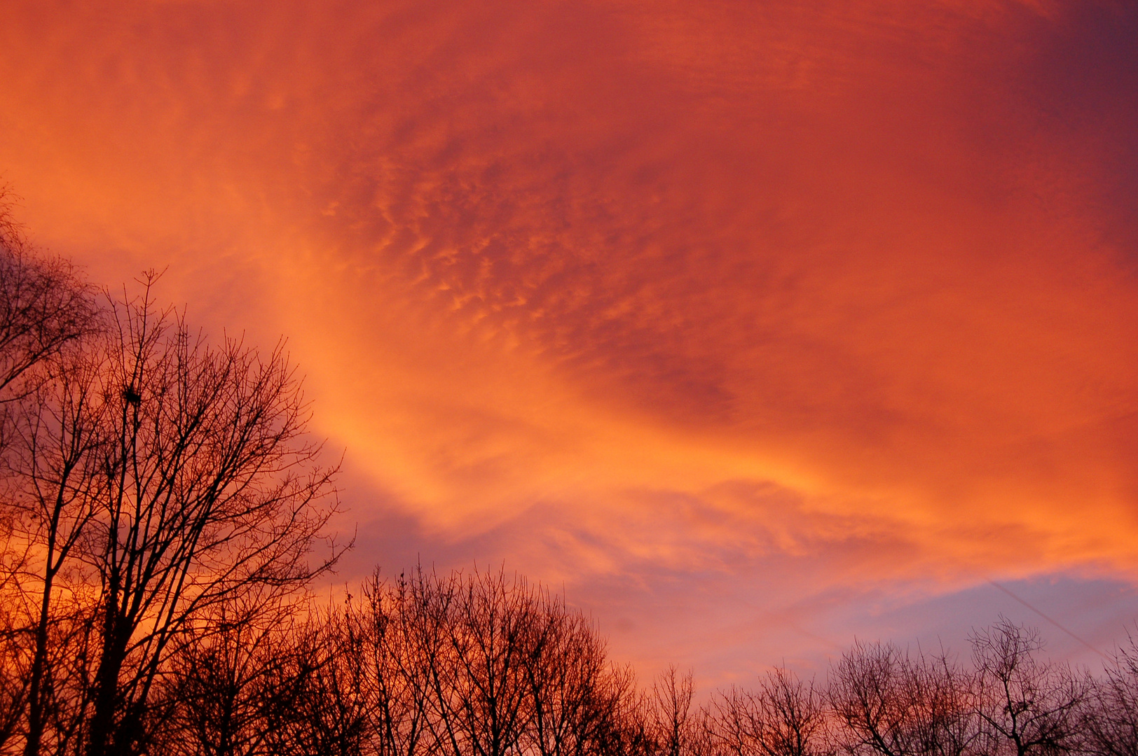 Wolken oder Chemtrails, ist hier die Frage