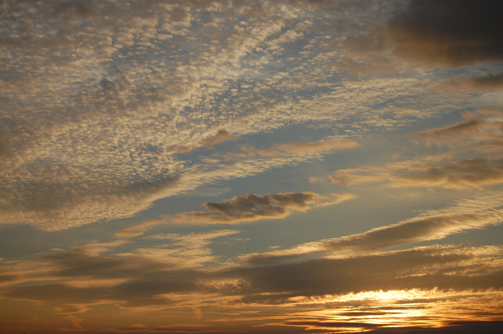 Wolken oder Schäfchen?