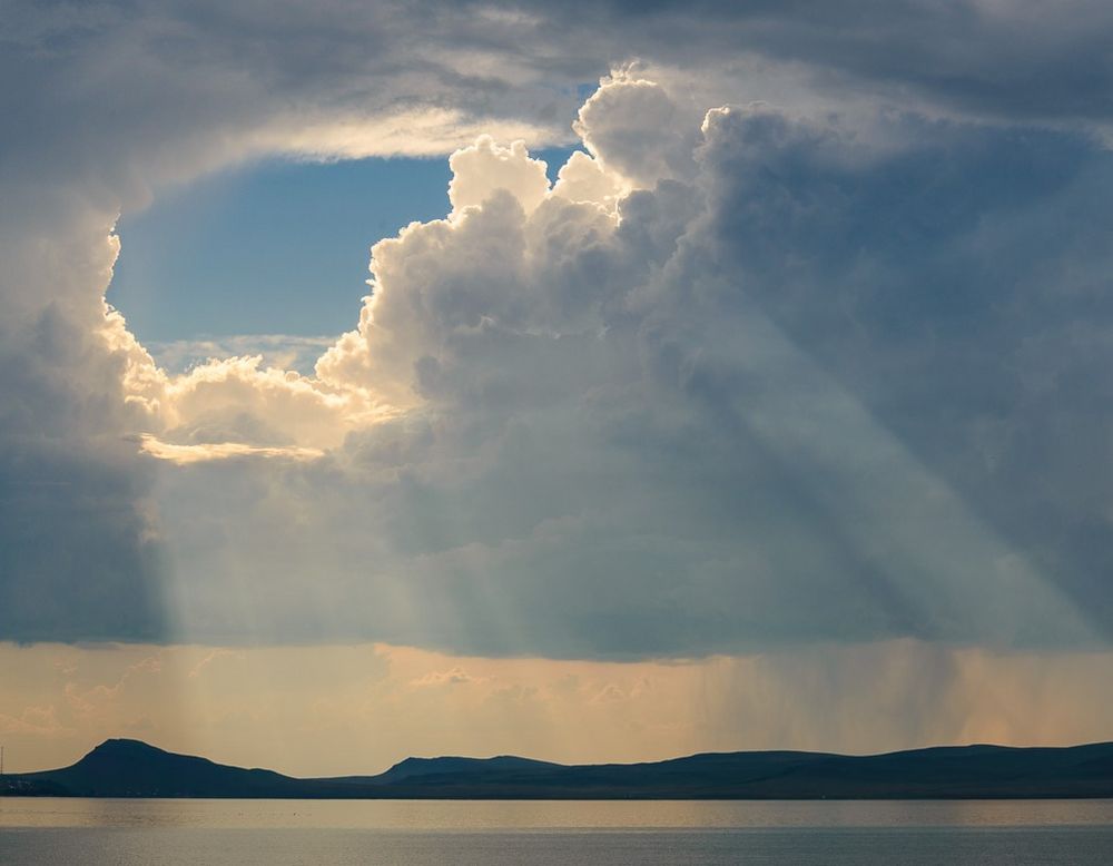 Wolken öffnung 