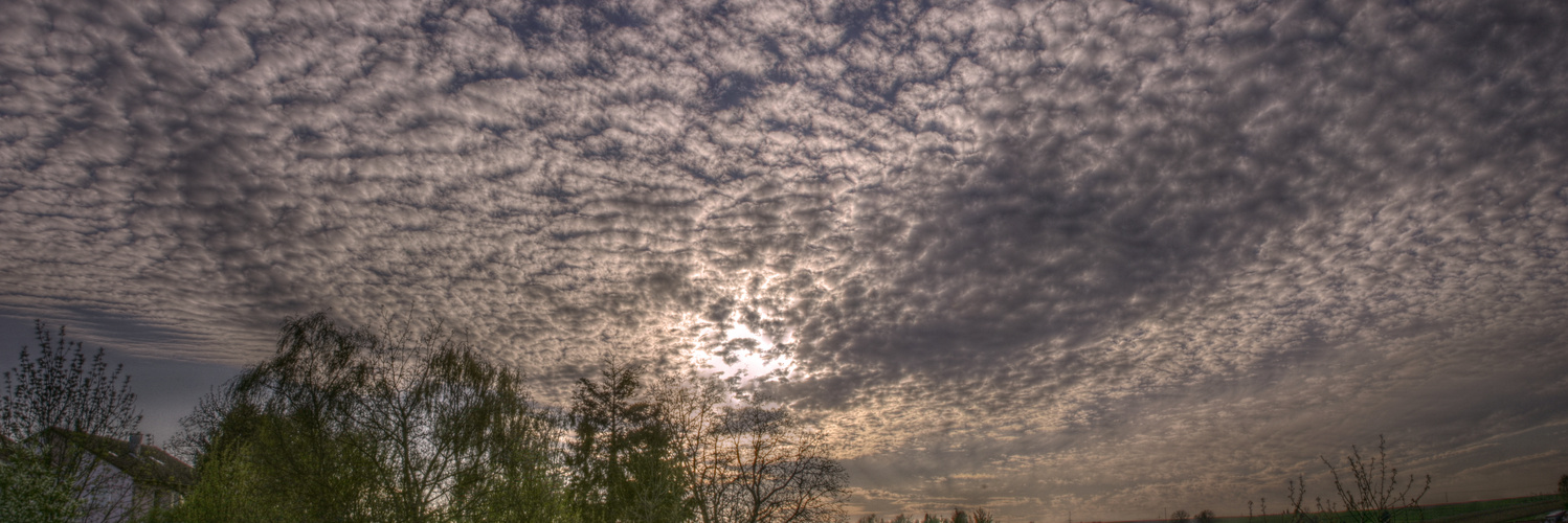 Wolken Panorama HDR