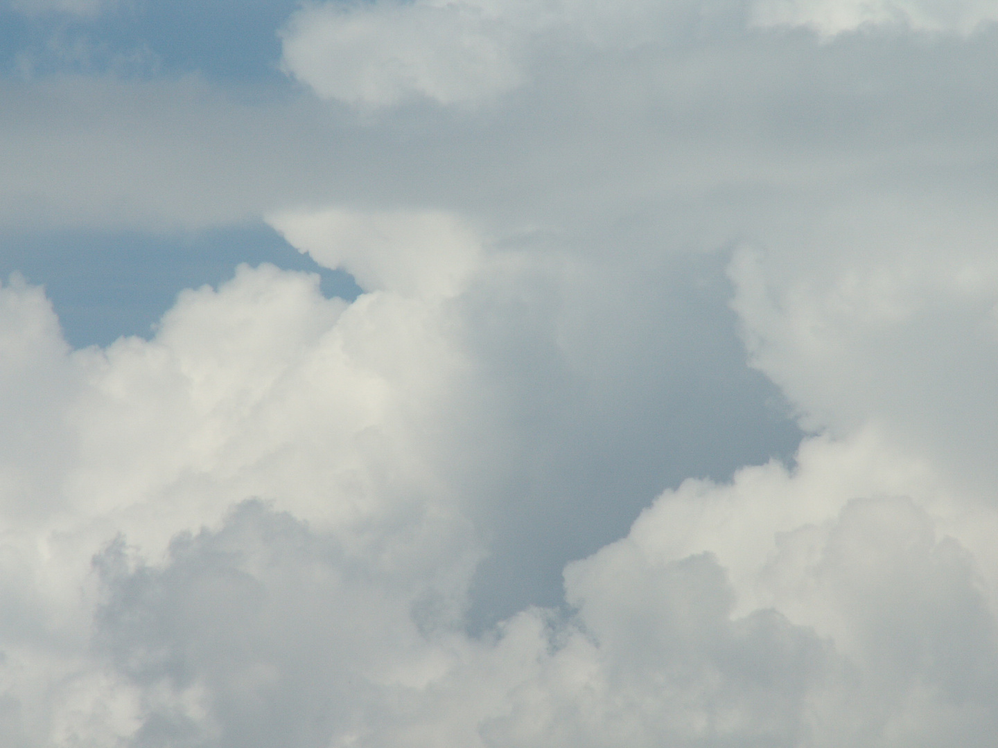 Wolken präsentieren sich als Modell