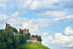 Wolken / Schloß