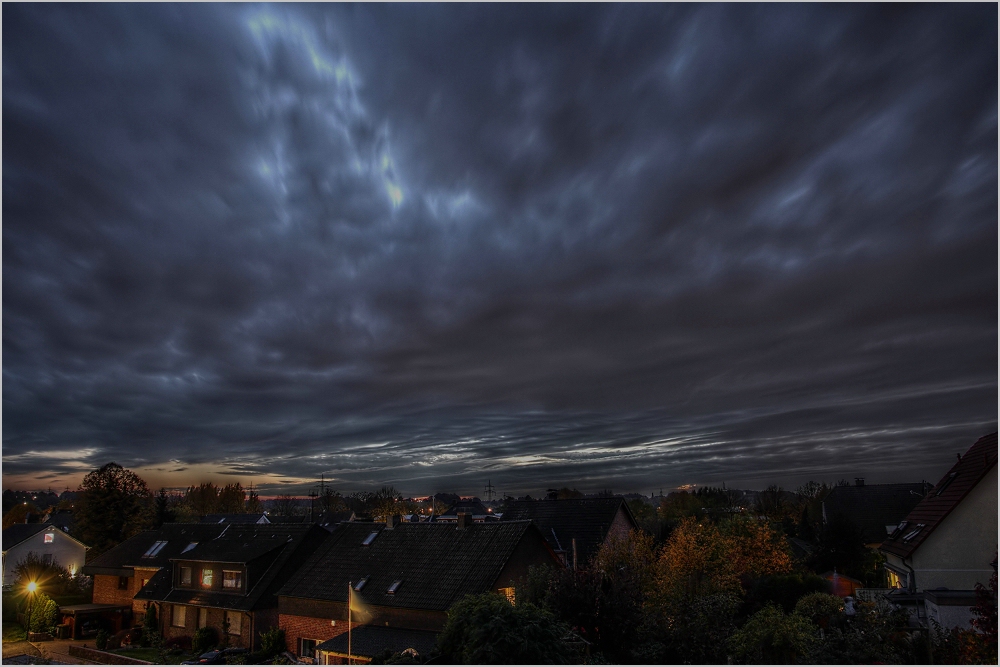 Wolken - schon wieder