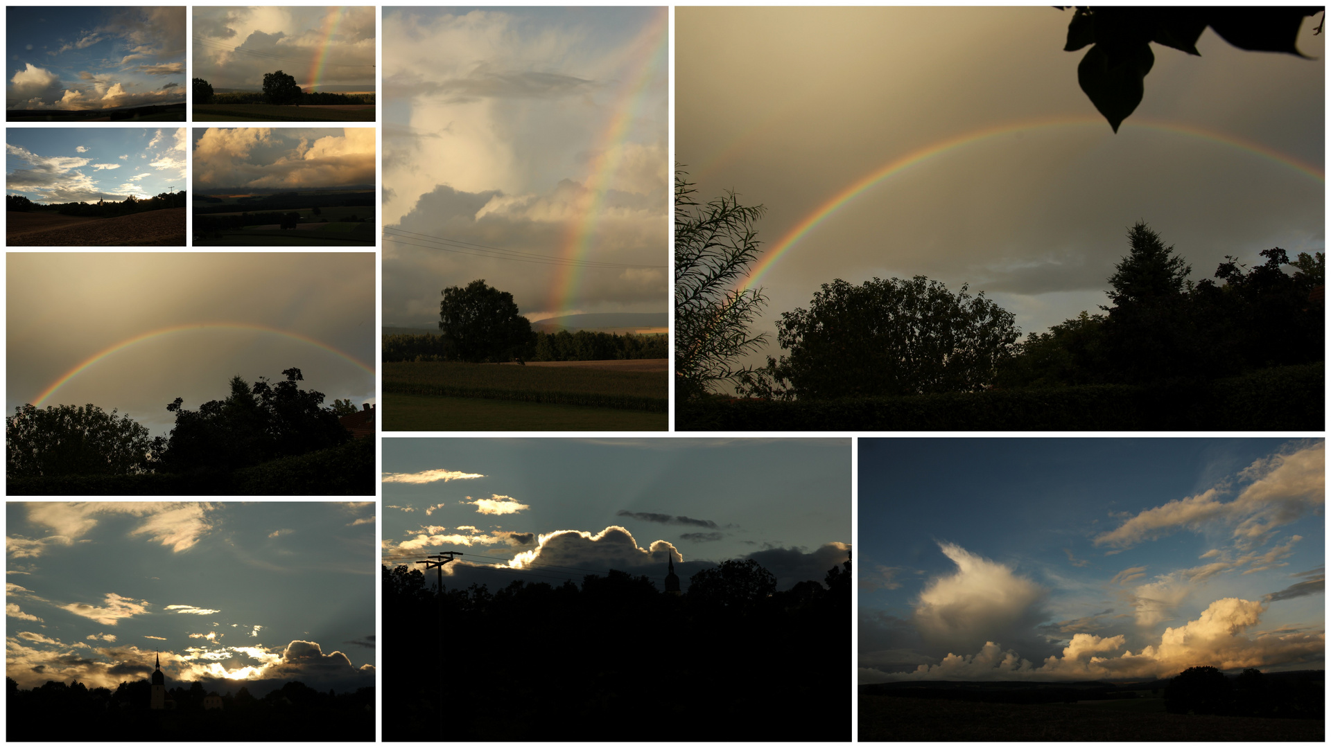 Wolken, Sonne.....Impressionen aus Oberfranken