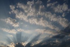 Wolken - Sonnenuntergang am Zürichsee