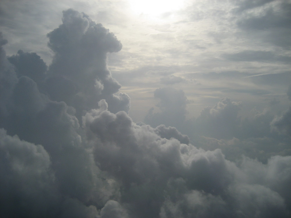 Wolken - soweit das Auge reicht