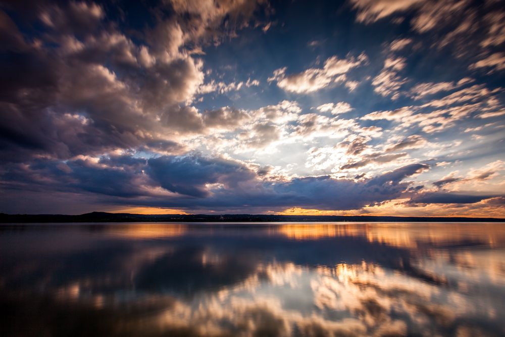 Wolken - Spiegel - Wasser