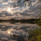 **Wolken Spiegelung**