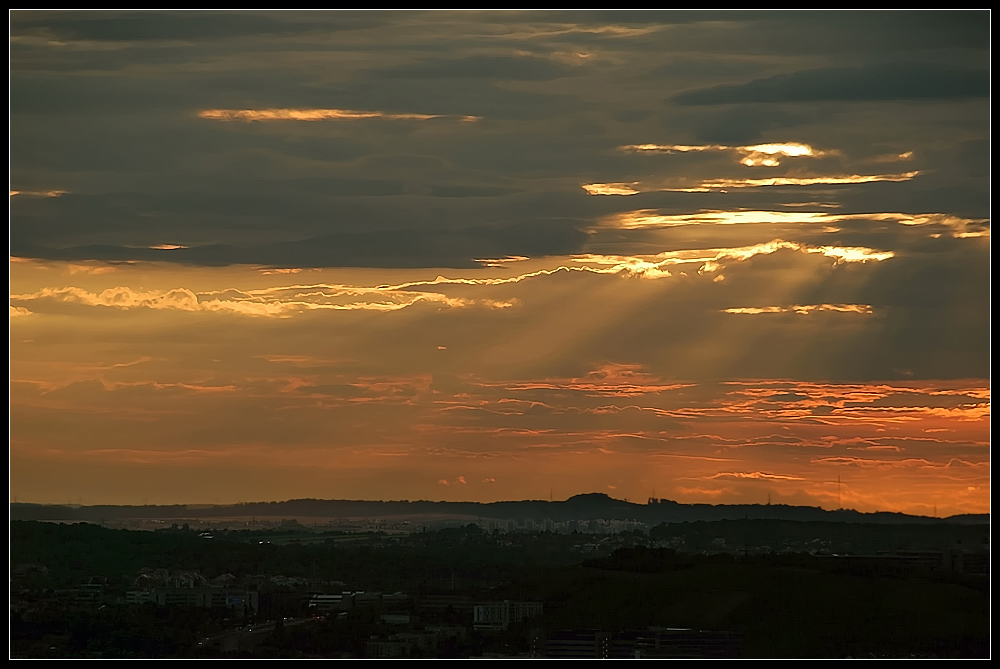 Wolken Stimmung