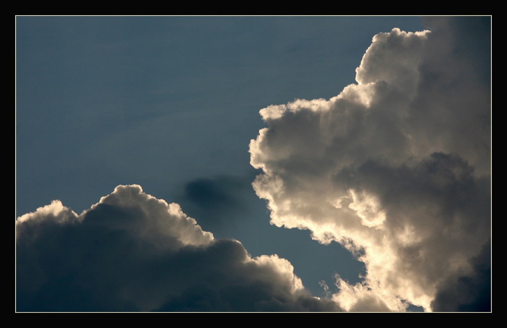 Wolken-Stimmung ...