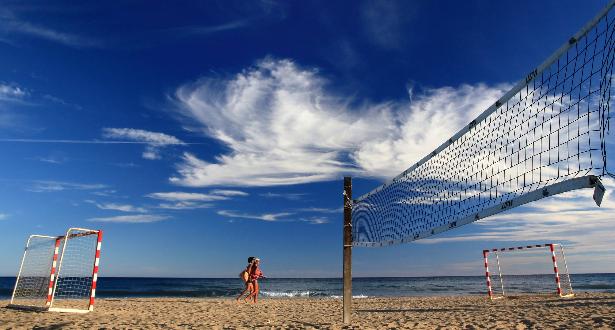 Wolken, Strand und Mee(h)r ...