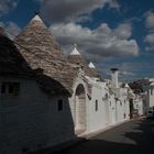 Wolken über Alberobello