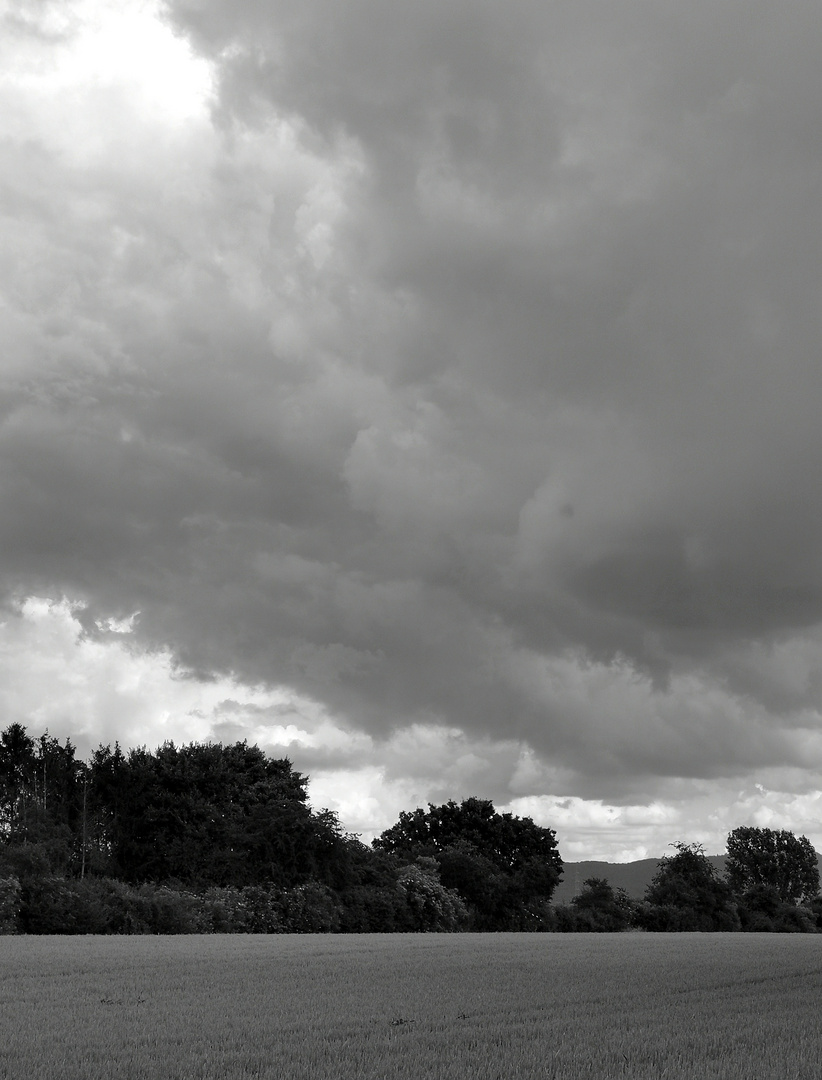 Wolken über Allmendfeld