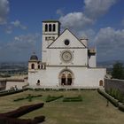 Wolken über Assisi (Basilica di San Francesco)