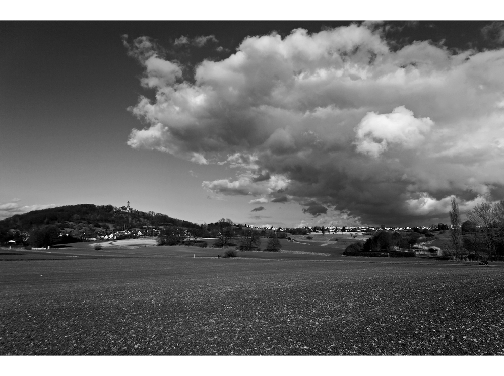 Wolken über Bamberg