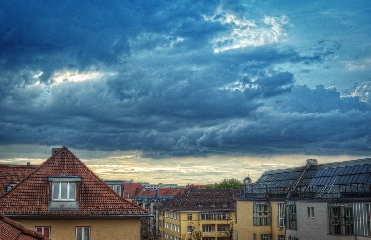 Wolken über Berlin