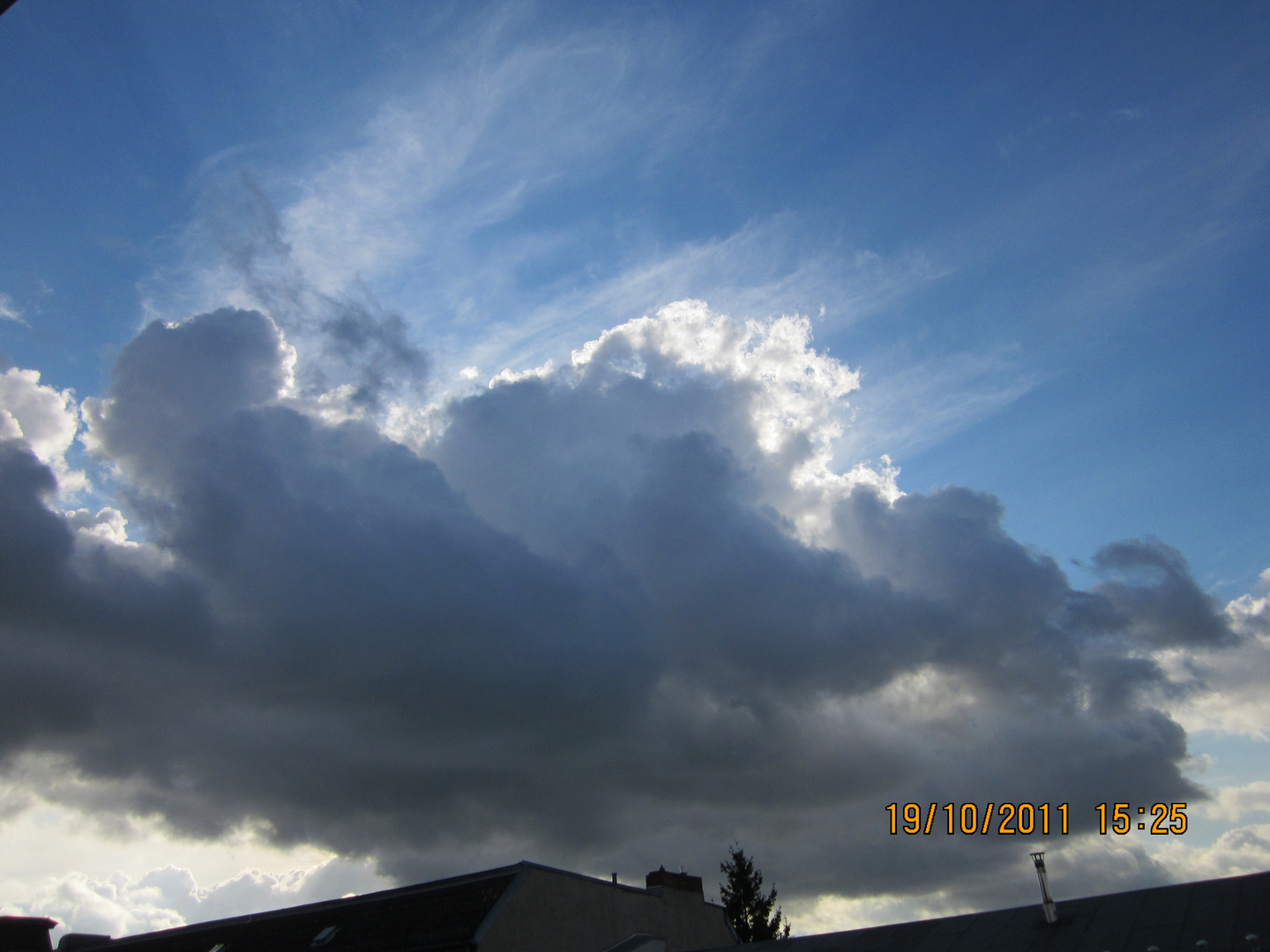 Wolken über Berlin