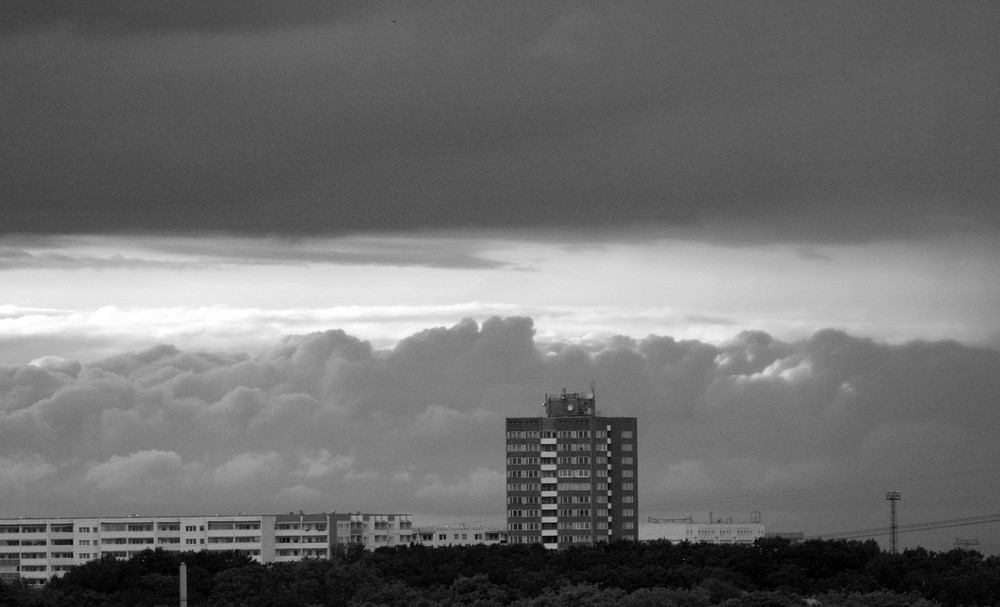 Wolken über Berlin