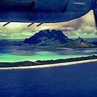 Wolken über Bora Bora