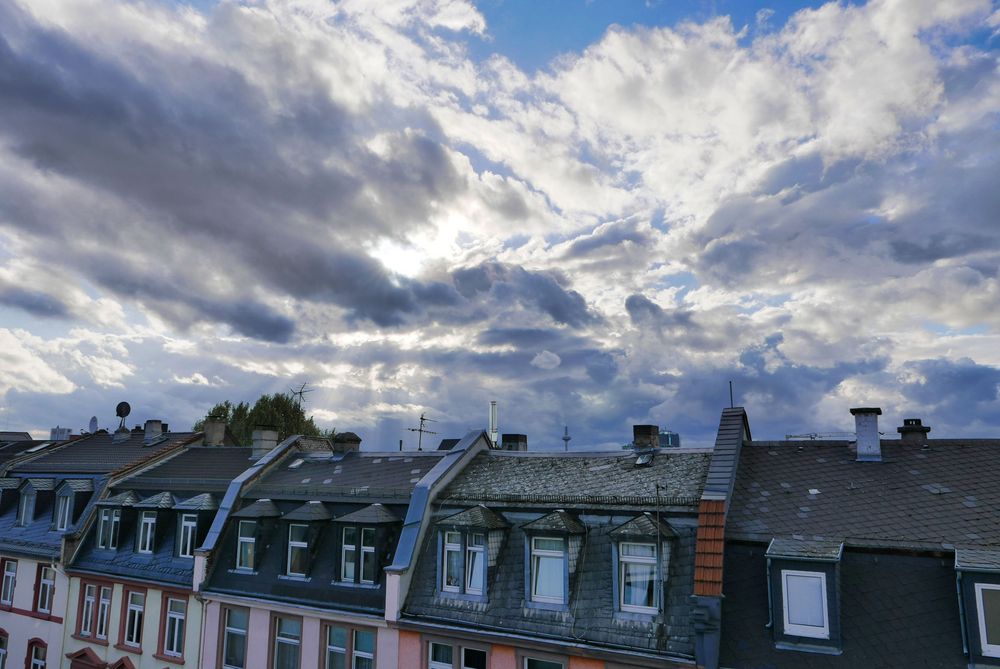 Wolken über Bornheim