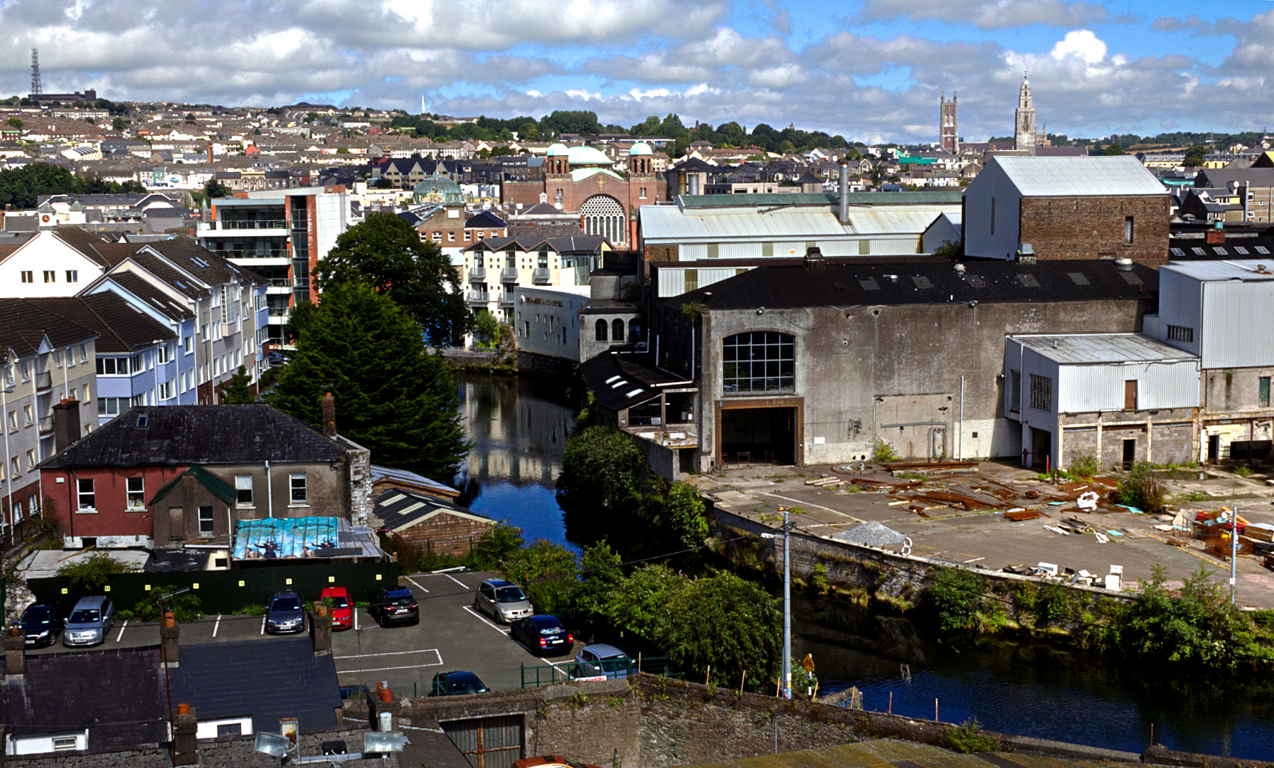 Wolken über Cork