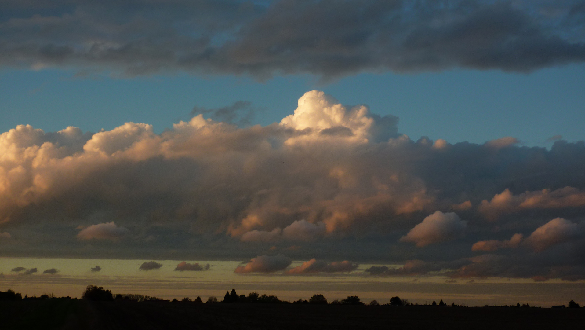 Wolken über Dansweiler - 26-10-2013