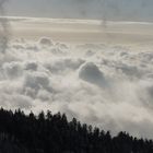 Wolken über das Achertal