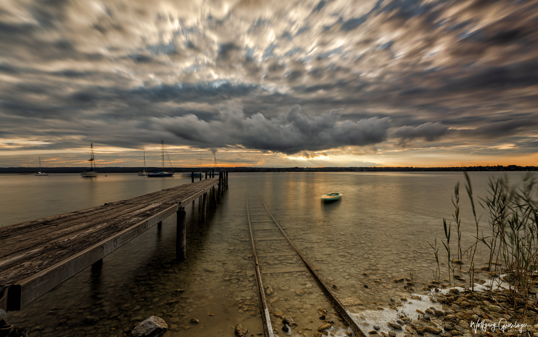 Wolken über dem Ammersee