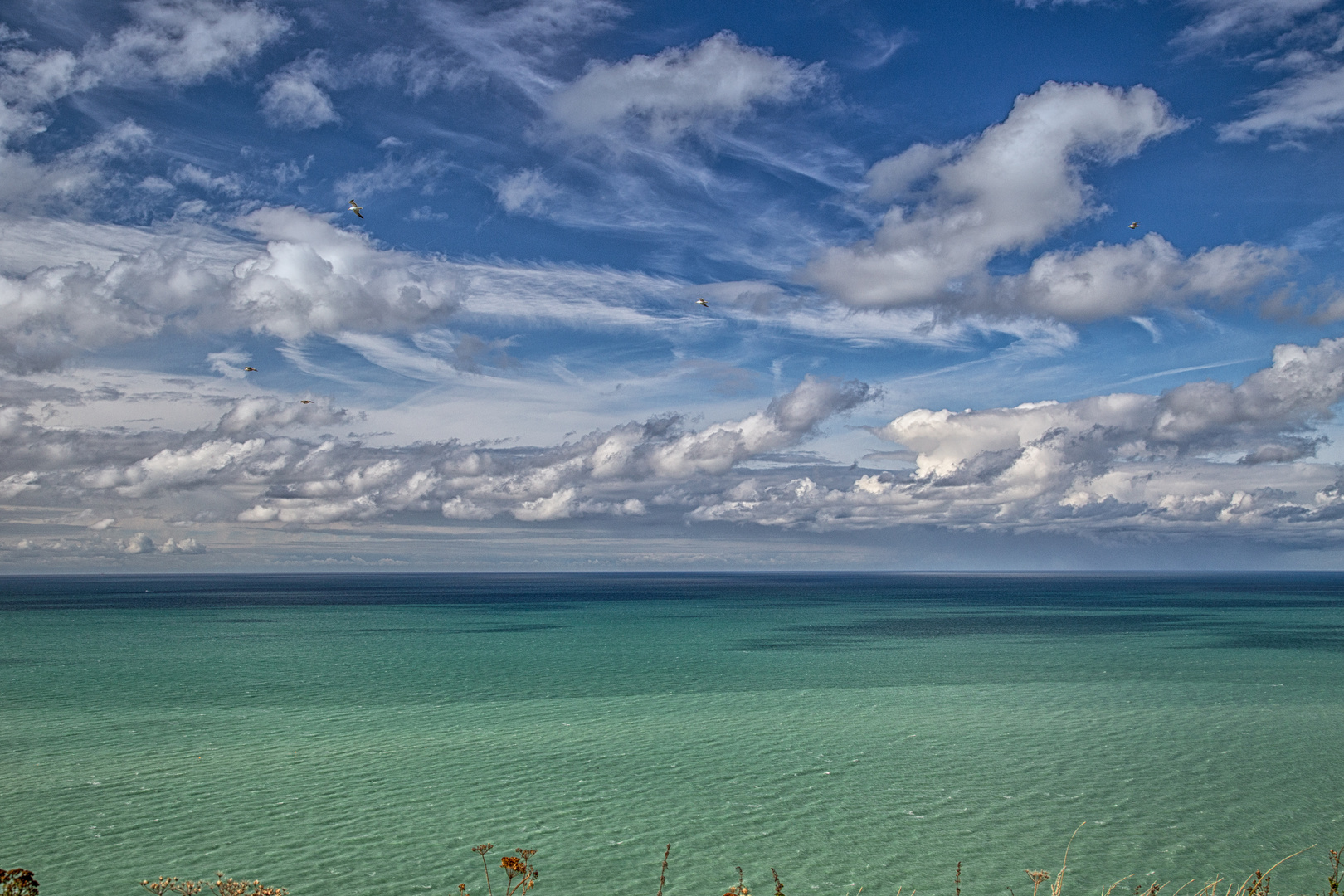 Wolken über dem Atlantik