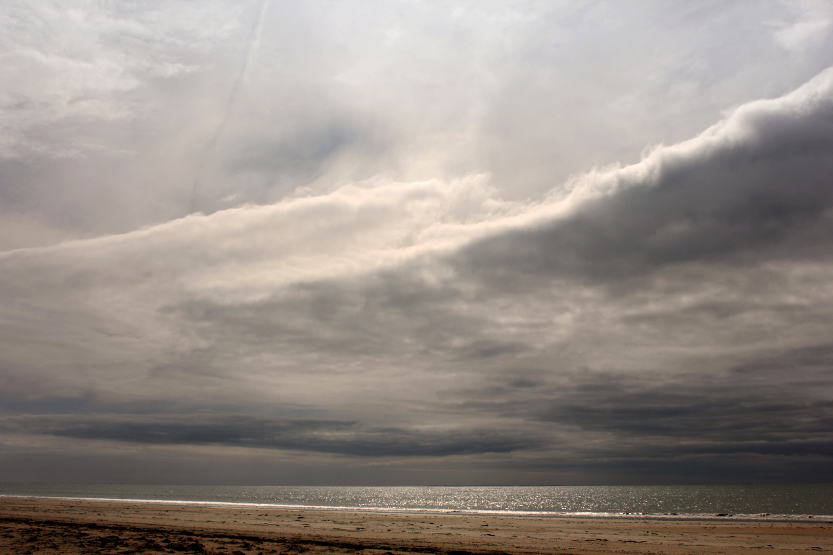 Wolken über dem Atlantik