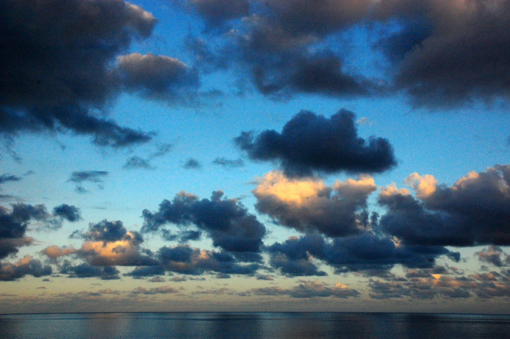 Wolken über dem Atlantik